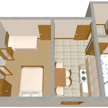 With A Parking Space Stanici, Omis - 1027 Apartment *