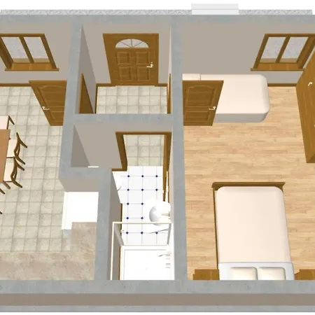 With A Parking Space Stanici, Omis - 1027 Apartment Celina